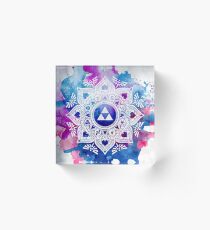 The Legend of a Zelda Mandala Acrylic Block