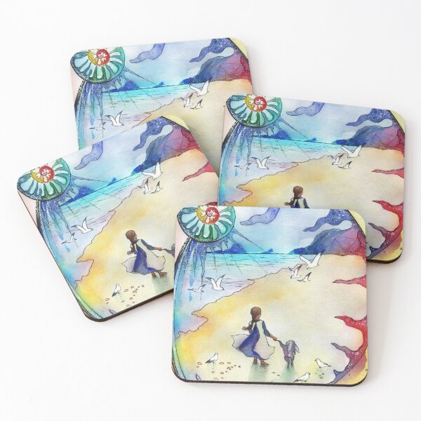 Item preview, Walking Down A Seashell Beach  designed and sold by BohemiWANDERS.