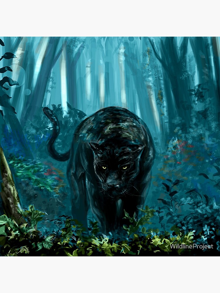 Black Panther Poster by WildlineProject