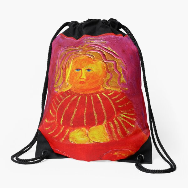 I have been very worried lately. Drawstring Bag
