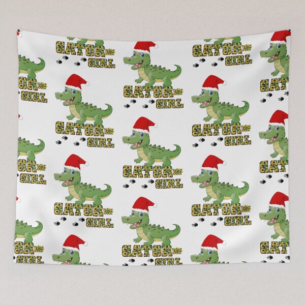 Item preview, Cute Gator Girl Florida Alligator Crocodile Reptile designed and sold by CharJens.