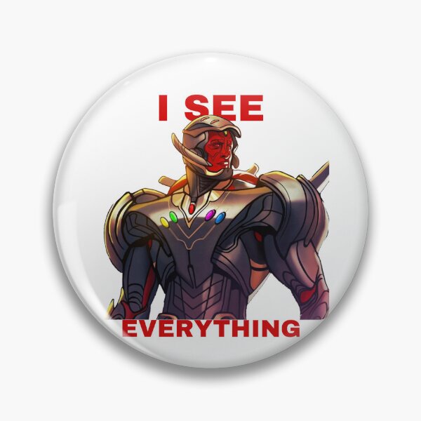 Item preview, I See Everything (with text) designed and sold by marvel stickers.
