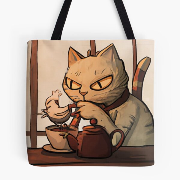 Item preview, Akanah dyer the cat doesn't like the tea designed and sold by akanahdyer.