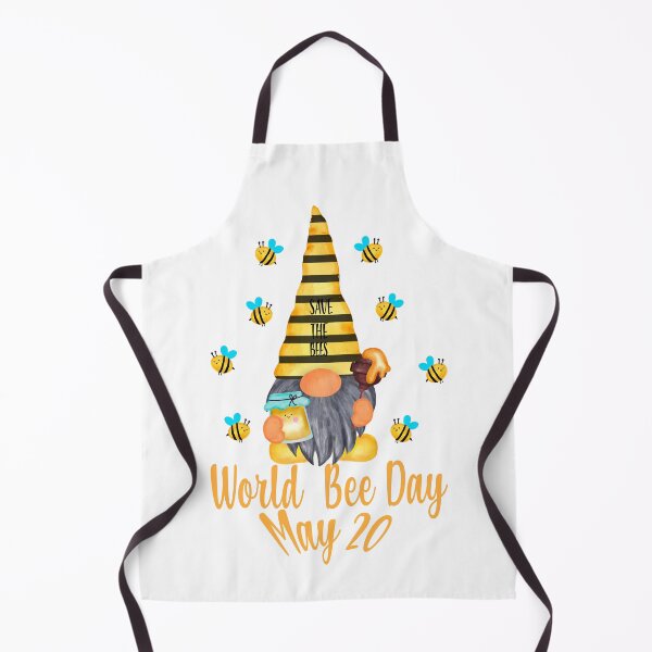 Item preview, Gnome May 20, World Bee Day designed and sold by Bliss Find And Design.