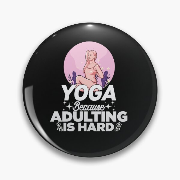 Item preview,  Yoga Lover :Yoga because adulting is hard  designed and sold by remonss.