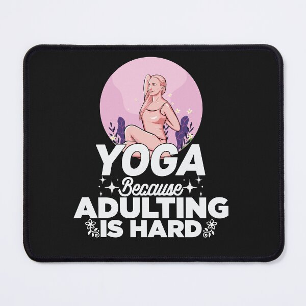 Item preview,  Yoga Lover :Yoga because adulting is hard  designed and sold by remonss.