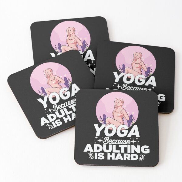 Item preview,  Yoga Lover :Yoga because adulting is hard  designed and sold by remonss.
