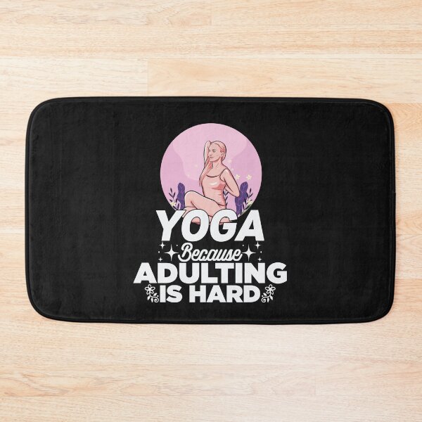 Item preview,  Yoga Lover :Yoga because adulting is hard  designed and sold by remonss.