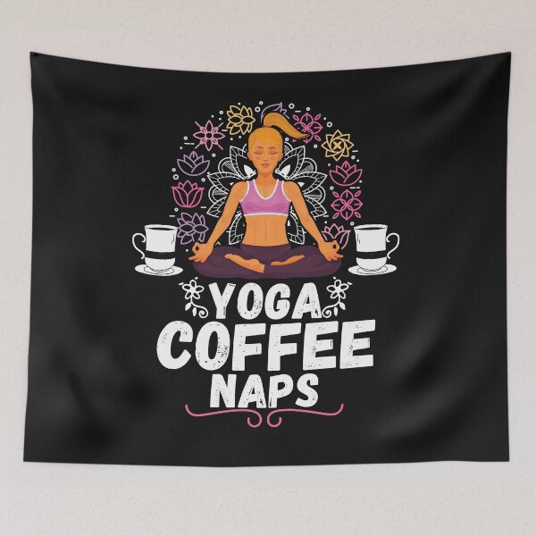 Item preview, Coffee and Yoga Lover :Yoga Girl designed and sold by remonss.