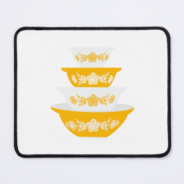 Item preview, Vintage Pyrex Butterfly Gold Nesting Bowls designed and sold by Mblairphoto.