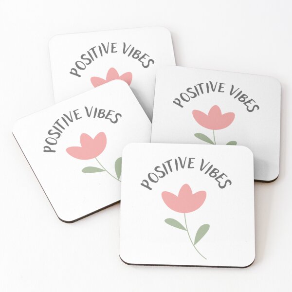 Item preview, Positive vibes, inspirational quote  designed and sold by Sanaura.
