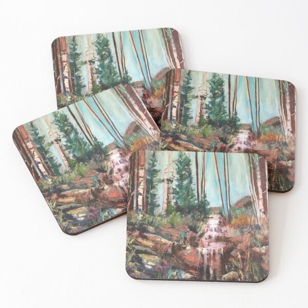 Item preview, Cascading Through the Aspens designed and sold by Dorothy Mendoza.
