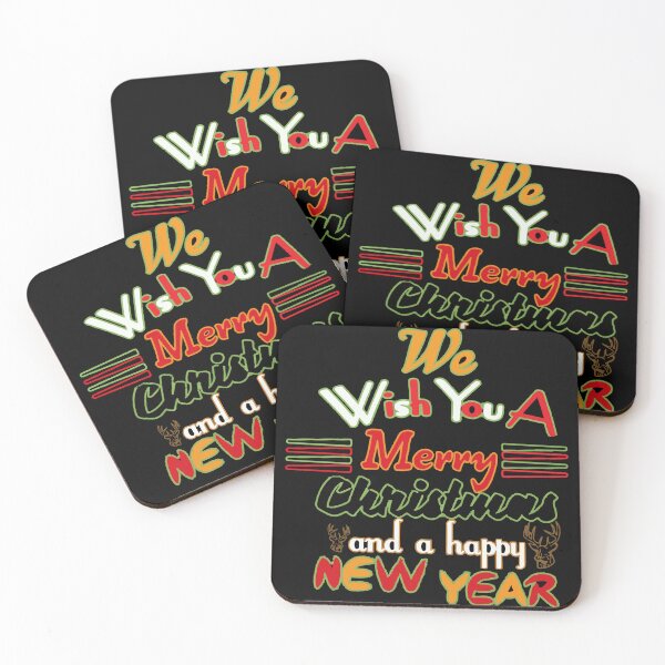 Item preview, we wish you a merery christmes and happy new year designed and sold by Usatazon on.