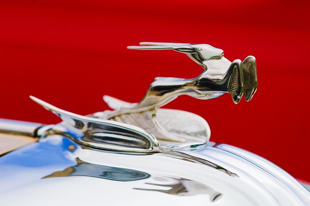 1931 C Coupe Hood Ornament 2081c By Jill Reger Redbubble