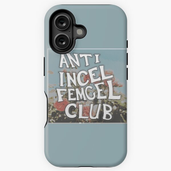 Vista previa del artículo con la obra «Club Femcel Anti Incel», diseñado y vendido por Soaked-N-Bleach.