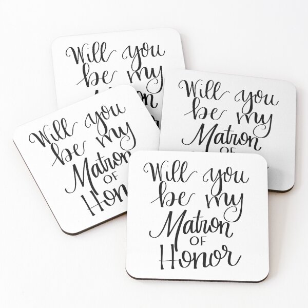 Item preview, Matron of Honor designed and sold by Teachbydesigns.