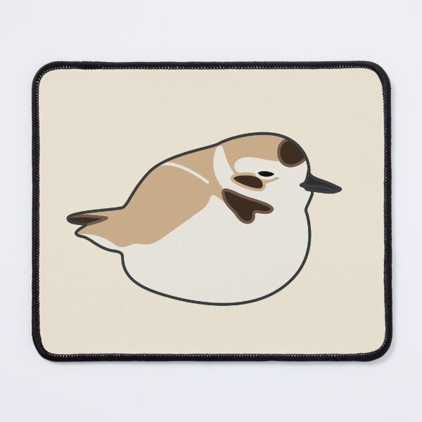 Item preview, Snowy plover lying down designed and sold by Clivia World.