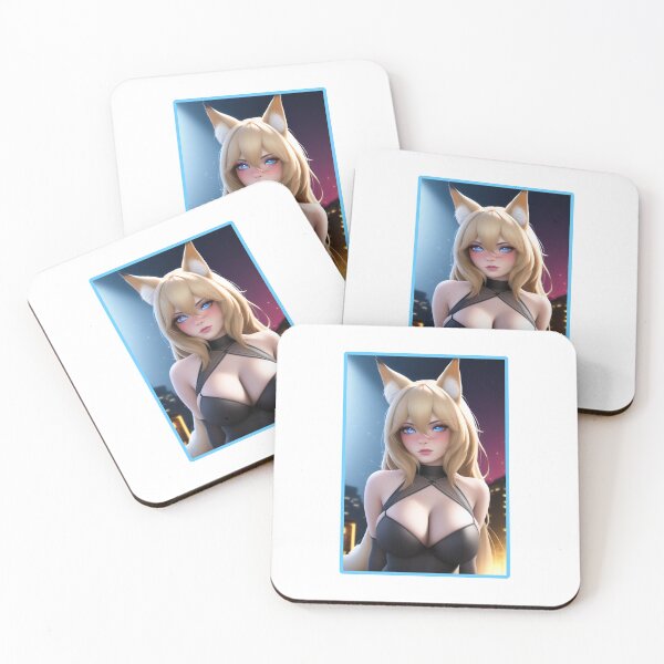 Item preview, Adorable Fox Girl Art designed and sold by shop4fun.
