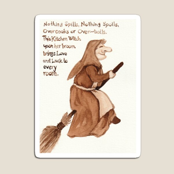 Item preview, WitchTober 12 - Kitchen Witch designed and sold by Diana *BunnyKissd* Bukowski.