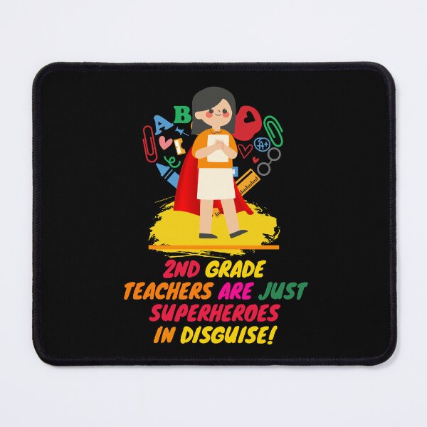 Item preview, 2nd Grade Teacher Superhero designed and sold by superteachers.