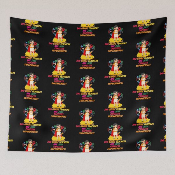 Item preview, 2nd Grade Teacher Superhero designed and sold by superteachers.