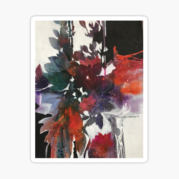 Floral loose watercolor 1 | Sticker