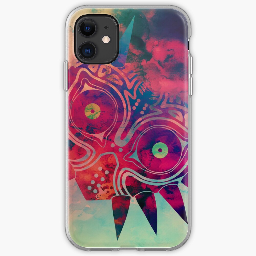 Watercolored Majora iPhone Soft Case
