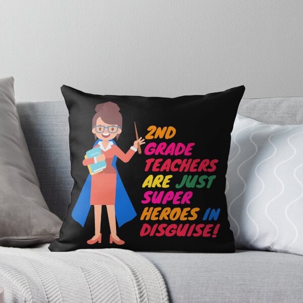 Item preview, 2nd Grade Teacher Superhero designed and sold by superteachers.