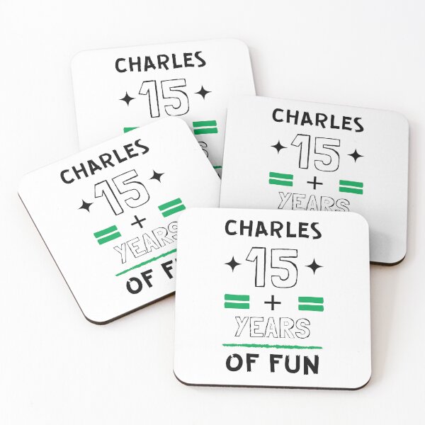 Item preview, CHARLES NAME: CHARLES 15 PLUS YEARS OF FUN DESIGN. designed and sold by AlexRelax.