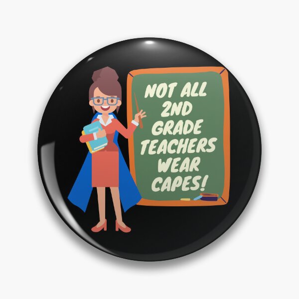Item preview, 2nd Grade Teacher Superhero designed and sold by superteachers.