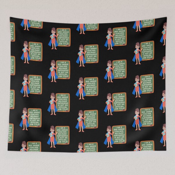 Item preview, 2nd Grade Teacher Superhero designed and sold by superteachers.