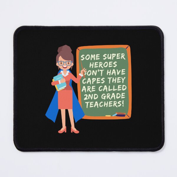 Item preview, 2nd Grade Teacher Superhero designed and sold by superteachers.