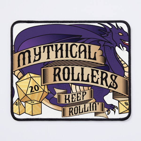 Item preview, Mythical Rollers Keep Rollin' designed and sold by Mythical-Loot.