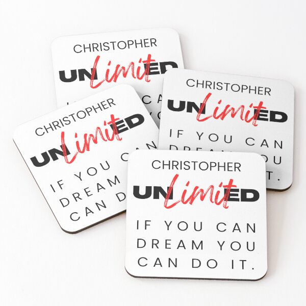 Item preview, CHRISTOPHER NAME: CHRISTOPHER POSITIVE VIBES DESIGN. designed and sold by AlexRelax.