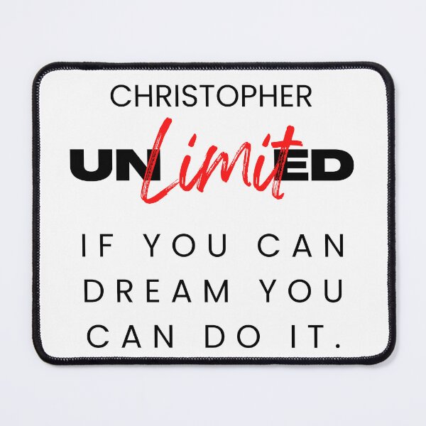 Item preview, CHRISTOPHER NAME: CHRISTOPHER POSITIVE VIBES DESIGN. designed and sold by AlexRelax.