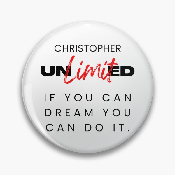 Item preview, CHRISTOPHER NAME: CHRISTOPHER POSITIVE VIBES DESIGN. designed and sold by AlexRelax.