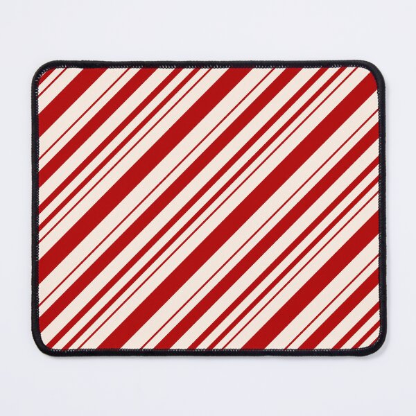 Item preview, Red and White Stripe Pattern | Christmas Stripes |Diagnonal Line Pattern designed and sold by Denefie.