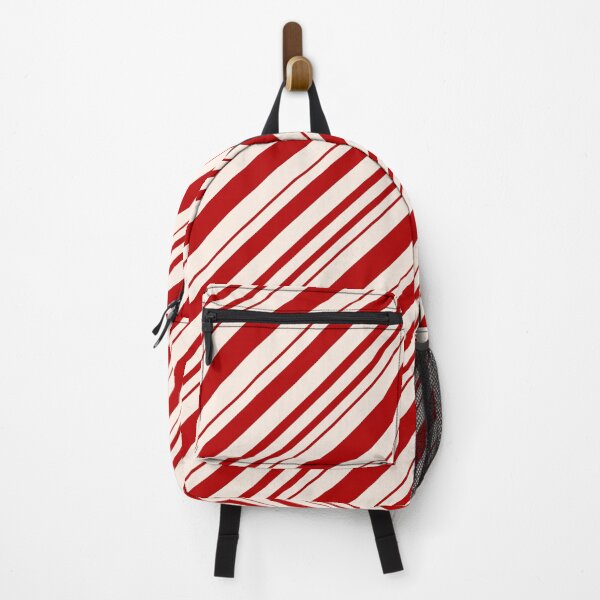 Item preview, Red and White Stripe Pattern | Christmas Stripes |Diagnonal Line Pattern designed and sold by Denefie.