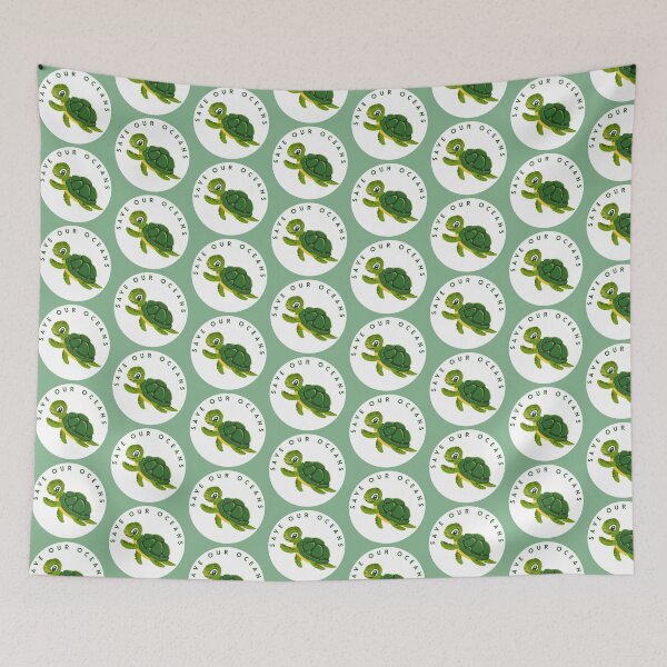 Item preview, save our oceans designed and sold by OceanBelle.