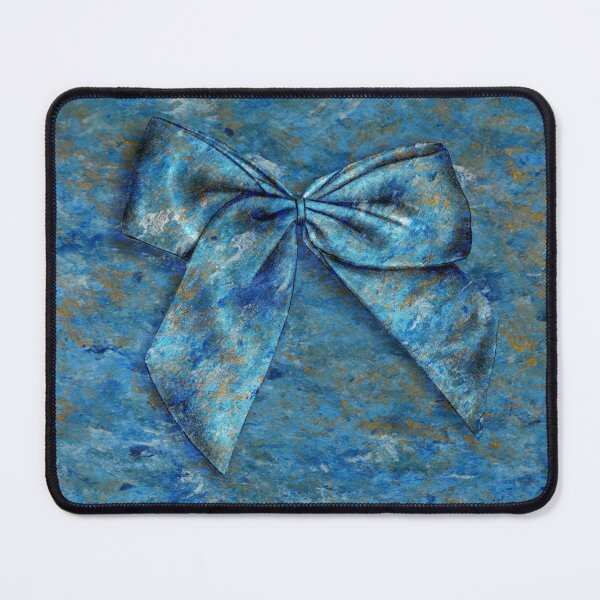 Item preview, Bow - marbled blue gold version designed and sold by SylvieG18.