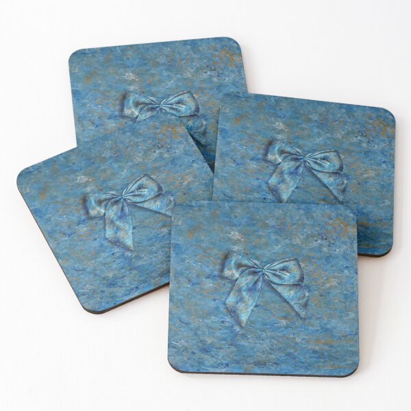 Item preview, Bow - marbled blue gold version designed and sold by SylvieG18.