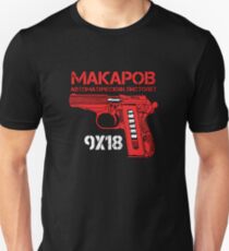 Makarov automatische Pistole Slim Fit T-Shirt