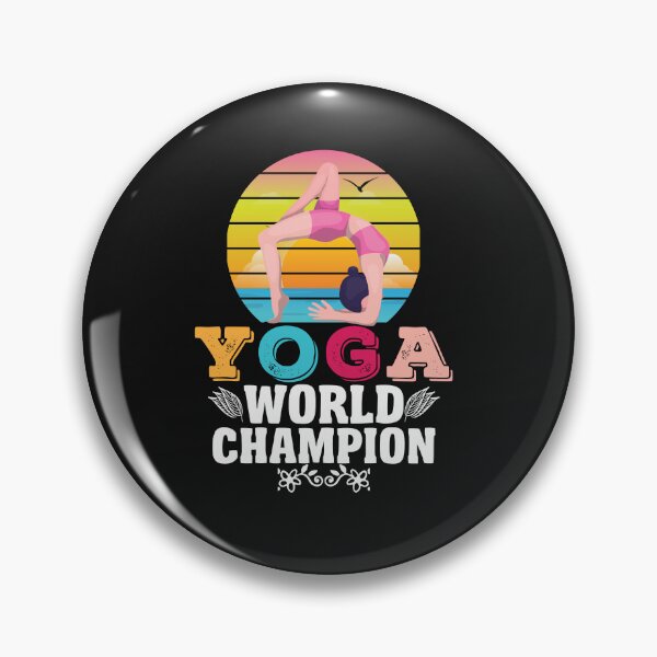 Item preview,  Yoga funny Quote s :Yoga World Champion  designed and sold by remonss.