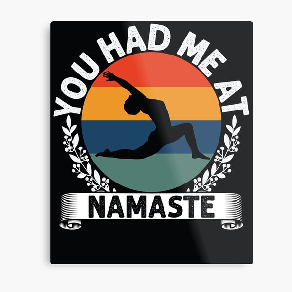 Funny Yoga Memes Metal Prints for Sale