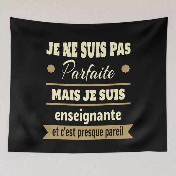 Item preview, Not perfect but humor teacher designed and sold by la-petite-folie.