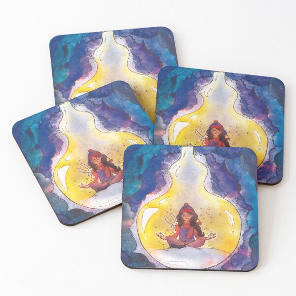 Item preview, Meditating On The Light Within  designed and sold by BohemiWANDERS.