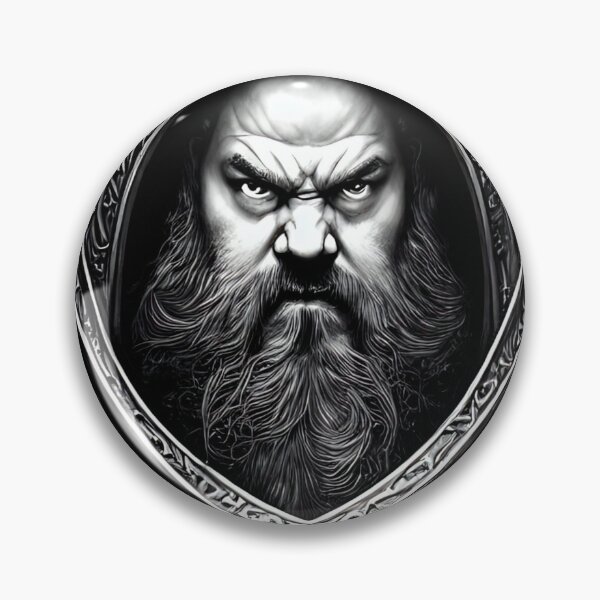 Item preview, Dwarf King B&W designed and sold by 7infernus.