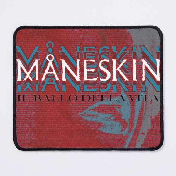 Item preview, Måneskin il ballo della vita Album Poster designed and sold by Bizarre-Artist.