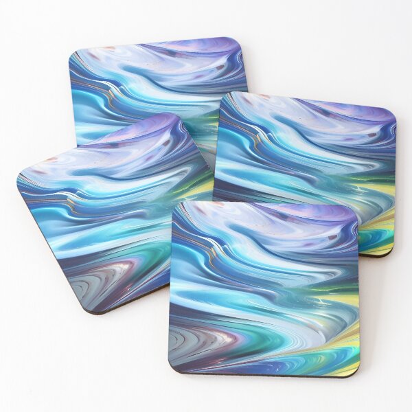 Item preview, Multicolor Free Flowing Fluid with Oil Sheen designed and sold by deniselynnimage.