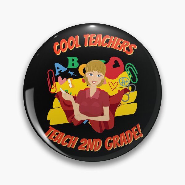 Item preview, 2nd Grade Teacher Superhero designed and sold by superteachers.